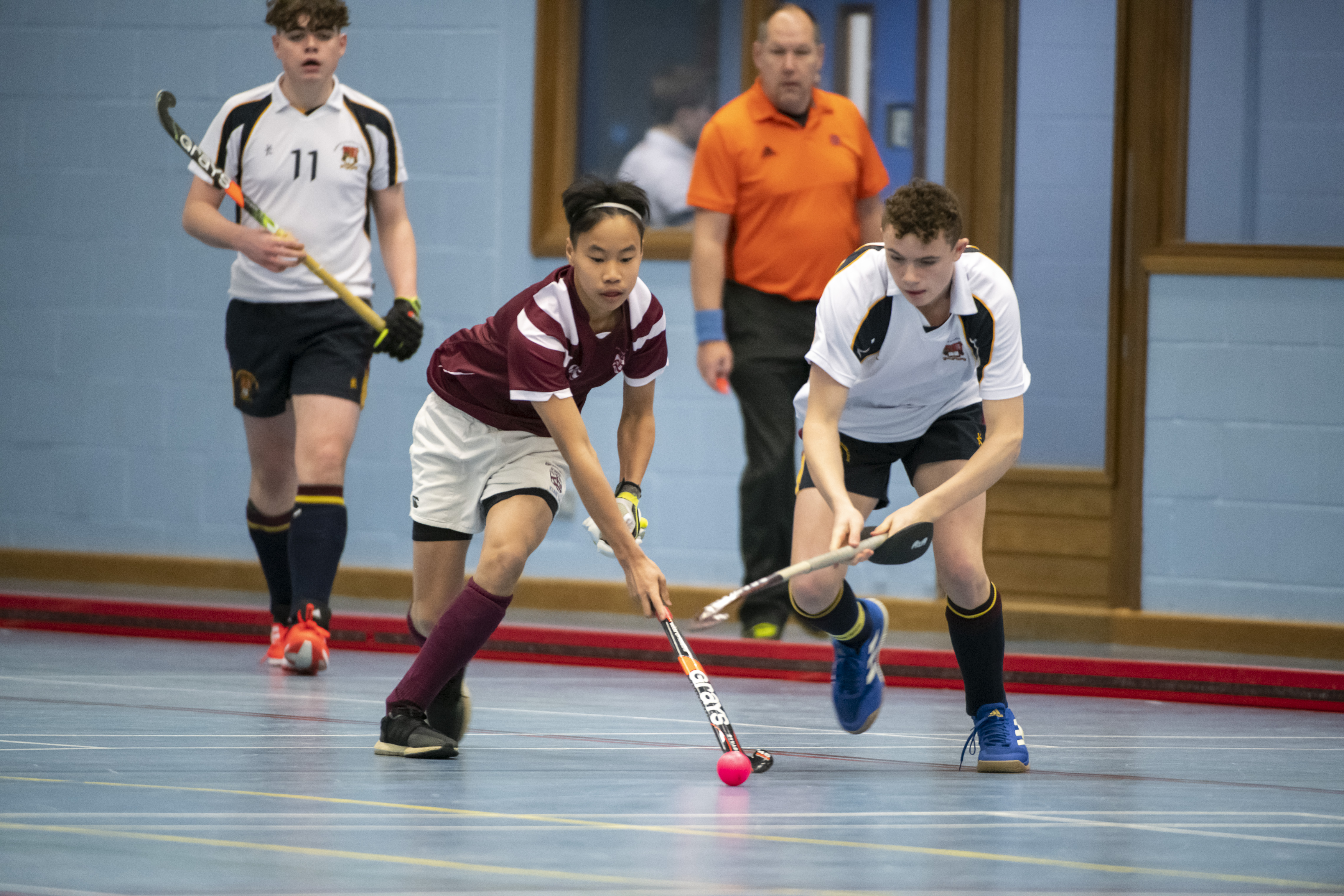 U16 Boys at the Schools Super 6s Championships, January 2020 (Photo Credit: Adam Scott)